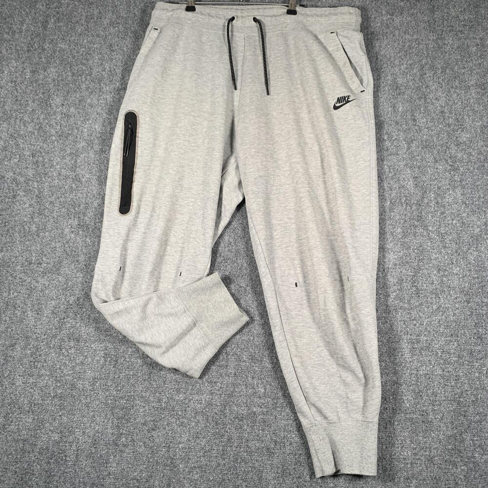Nike Pants Mens XL Gray Joggers Sweatpants Zip Pocket Athletic CW4292-063